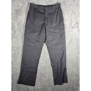 Calvin Klein Pants Mens 32 S Black Wool 32 Inch Waist Straight‎ Dress Pant